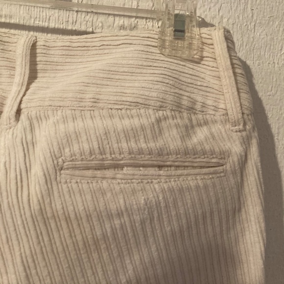 Bebe Corduroy Pants Off White Size 0 NWOT - Picture 9 of 16